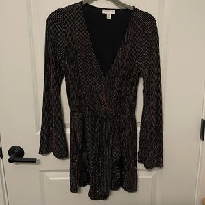 TopShop black statement romper - WORN ONCE